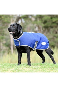Weatherbeeta Comfitec Premier Free Parka Dog Coat - Dark Blue